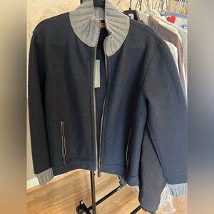 FRAUENSCHUH Men’s Johny Jacket - 100% Merino Wool NWT